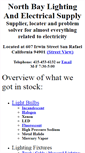 Mobile Screenshot of northbaylighting.com